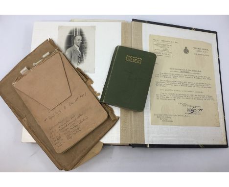 WW1 British personal diaries: a pair of diaries belonging to two different Artillerymen, whom it is believed are related. The