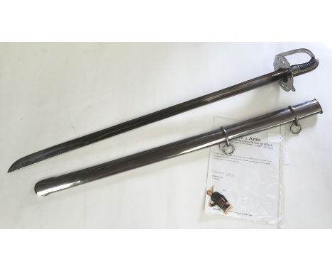Reproduction Napoleonic British Heavy Cavalry Sword 1796 pattern which was used in the filming of the TV series "Sharpe" star