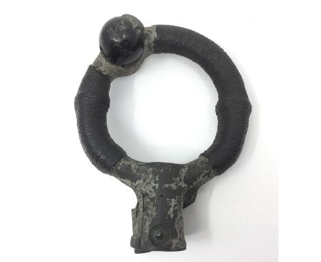 WW2 British Hawker Hurricane or Havard Spade Grip Control. Part numbered "AH2040". Had two layer of paint finish present, a d