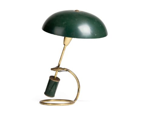  ANGELO LELII (ITALIAN 1915-1987) FOR ARREDOLUCE 'SCRITTOIO' TABLE LIGHT, DESIGNED c. 1950 model 12297, impressed manufacture
