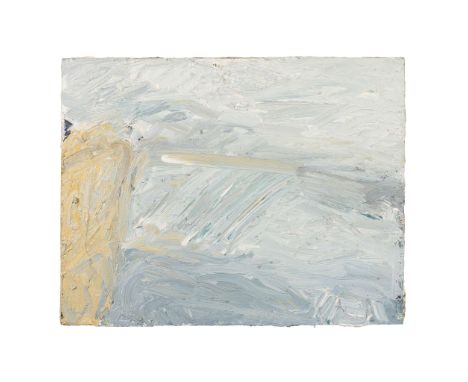  RICHARD COOK (BRITISH 1947-) LELANT HEADLAND signed (to reverse), oil on board, and with a portrait study (to the reverse) 4