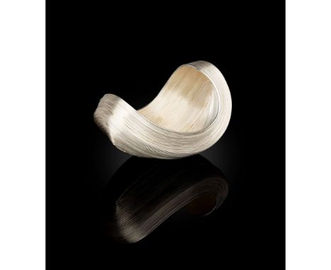  NAN NAN LIU (CHINESE/BRITISH 1982-) INTERWINE, 2018 stamped maker's mark, 925, hallmarked for London 2018, silver 11.5cm hig