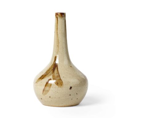  WILLIAM STAITE MURRAY (BRITISH 1881-1962) VASE signed W. S. Murray, stoneware, brushed iron designs 21cm high (8 ¼in high) P