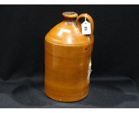A Large Stoneware Pitcher For Sadlers Leather Dye