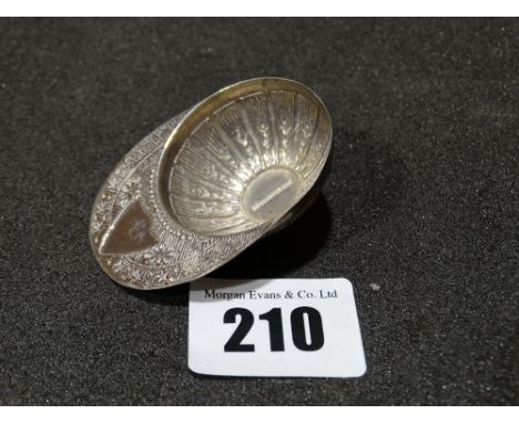 A Sterling Silver Caddy Spoon In The Form Of A Jockey`s Cap