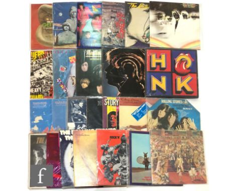 Rolling Stones - A collection of LPs, to include Black and Blue COC 59106, Slow Rollers TAB 30, Dirty Works 86321, The Great 