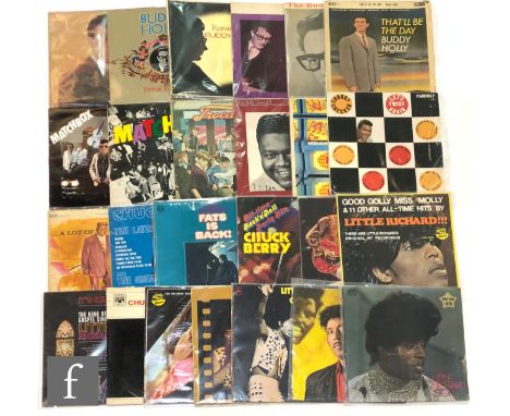 1950s-80s Rock n Roll/Rhythm and Blues - A collection of LPs, artists to include Buddy Holly, Fats Domino, Chuck Berry, Chubb