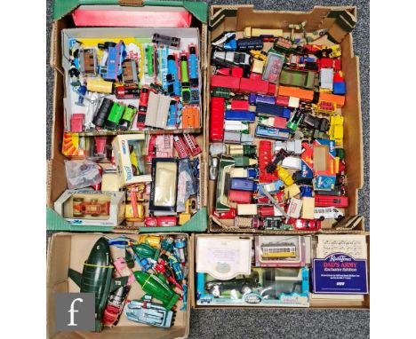 A collection of assorted diecast models, to include ERTL Thomas the Tank Engine and Friends, Matchbox Thunderbirds, assorted 