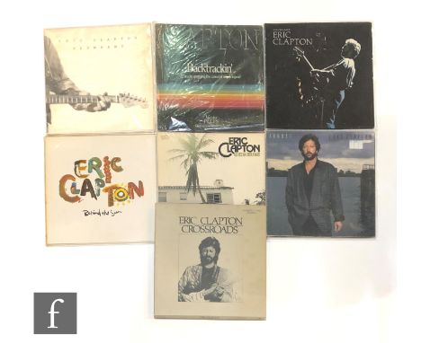 Eric Clapton - A collection of LPs, to include Slowhand 2479-201, Backtrackin' ERIC 1, The Cream of Eric Clapton ECTV 1, Behi