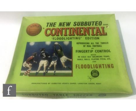 A Subbuteo Continental Floodlighting Edition set, boxed. 