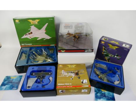 Corgi - Aviation Archive. A selection of Four boxed diecast models appearing in Mint condition with correct accessories and h