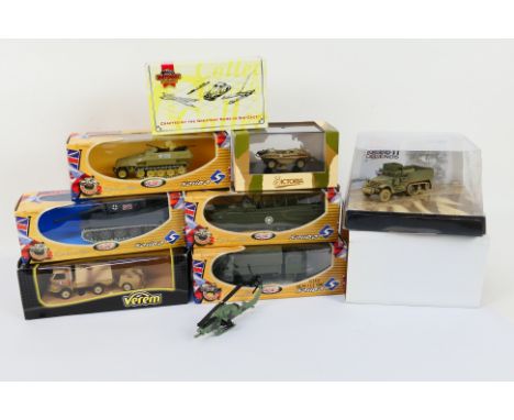 Corgi - Verem - Solido - Victoria - 8 x boxed military vehicles including VW Schwimmwagen # R036, GMC DUKWS 353 # 6230, Berli