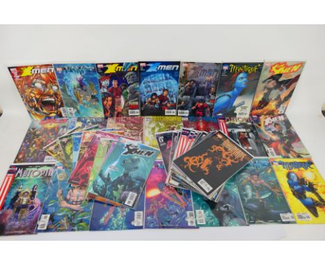 Marvel - 50 x comics including Exiles 1 shot, Hellstorm 1-3, Mutopia 1-2, Namor issue 1-6, New X-Men 24-27, Xtreme X-Men 36-3