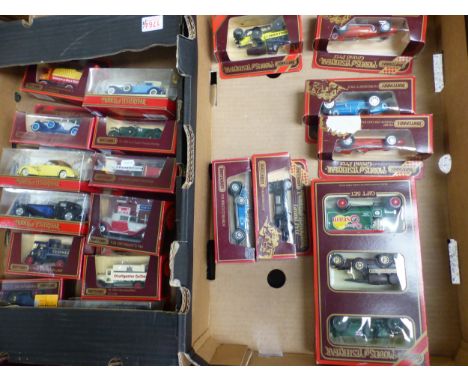 Collection of Matchbox 'Models of Yesteryear' to include Y-11 1932 Bugatti Type 51, Y-16 1960 Ferrari Dino 246 V12, Y-10 1957