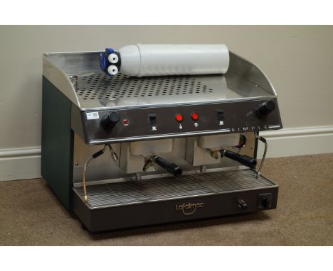 LaFaimac 'Simple' commercial coffee machine, W71cm, H50cm, D54cm (This item is PAT tested - 5 day warranty from date of sale)