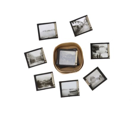 A Good Selection of Lantern Slides,of photographic images of mostly the middle east, including good street scenes and people 
