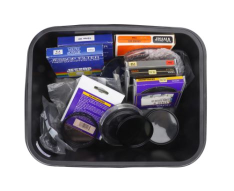 A Selection of Various 72mm Camera Filters,some boxed, mixed condition (a lot)