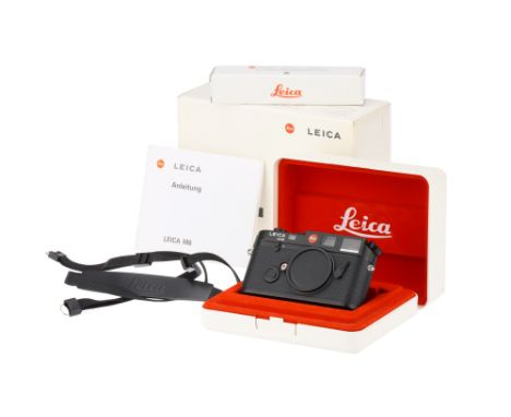 A Leica M6 Classic 35mm Rangefinder Camera Body,black, body VG, shutter working rangefinder patch bright &amp; clear, in make