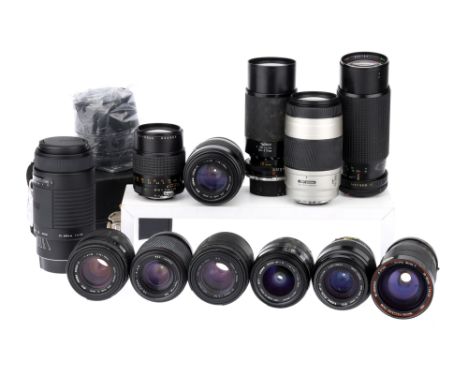 A Good Selection of Camera Lenses,from makers including Tokina, Sigma, &amp; others,