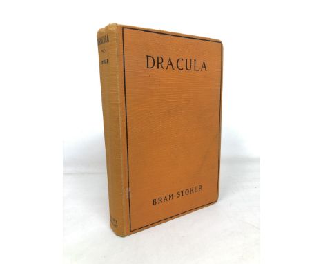 Bram Stoker's Dracula, American first edition, published 1897, Grosset &amp; Dunlap, New York.  CONDITION REPORT: Fundamental