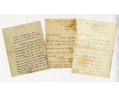 Churchill's Private Secretary

BRACKEN, Brendan [1901-58].  An important collection of  eleven autograph signed letters to hi