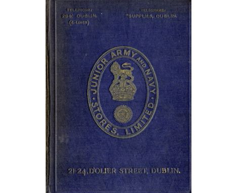 Catalogue: Junior Army & Navy Stores, Catalogue thick 8vo L. c. 1910, profusely illustrated, original cloth. V. good conditio