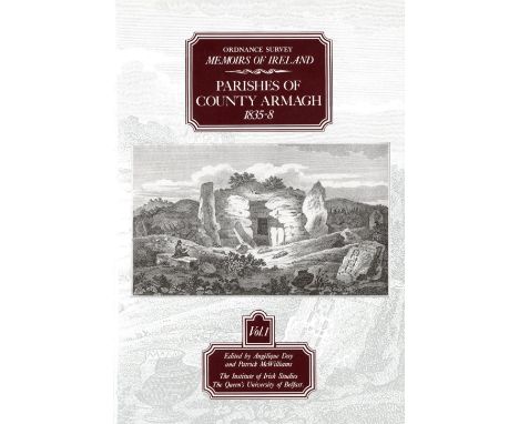 Northern Ireland: Day (Angelique) & McWilliams (P.)eds. Ordnance Survey, Memoirs of Ireland, Vol.s 1 - 40, complete with 'Ind