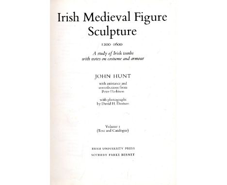 R.I.A.: Harbison (Peter) The High Crosses of Ireland, An Iconographical and Photographic Survey. 3 vols. sm. folio Bonn 1992.