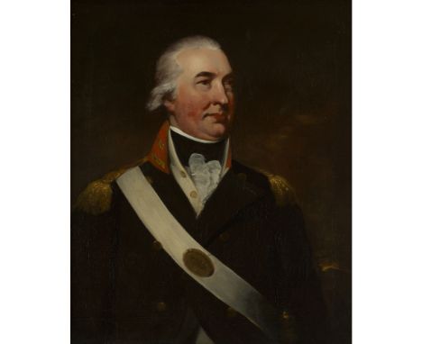 ATTRIBUTED TO SIR WILLIAM BEECHEYHALF-LENGTH PORTRAIT OF COLONEL ALEXANDER DUFF Oil on canvas76cm x 63cm (30in x 25in)Provena