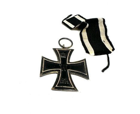 ww1 German iron cross 2nd class makers marked on ring KO 