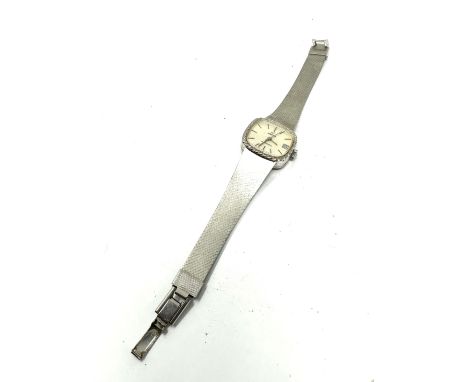 Vintage Ladies Enicar automatic wristwatch not ticking 