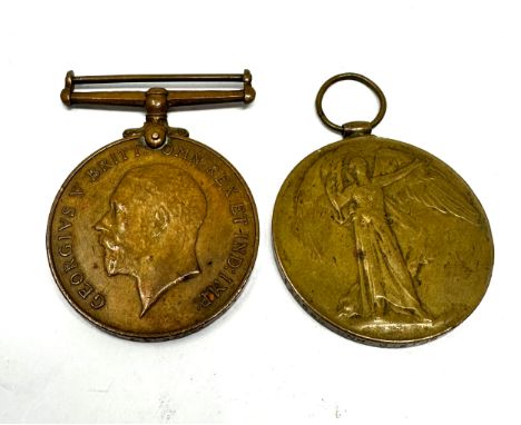 2 ww1 medals inc territorial force medal &amp; victory named 136560 gnr.c.e brown r.a 