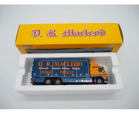 A Volvo FM box lorry - D R Macleod, Model CC13520, In excellent condition