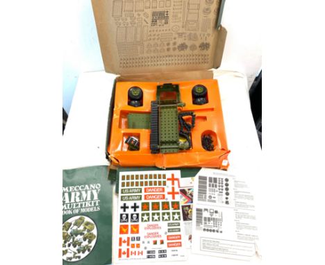 Meccano army multi kit set with box 