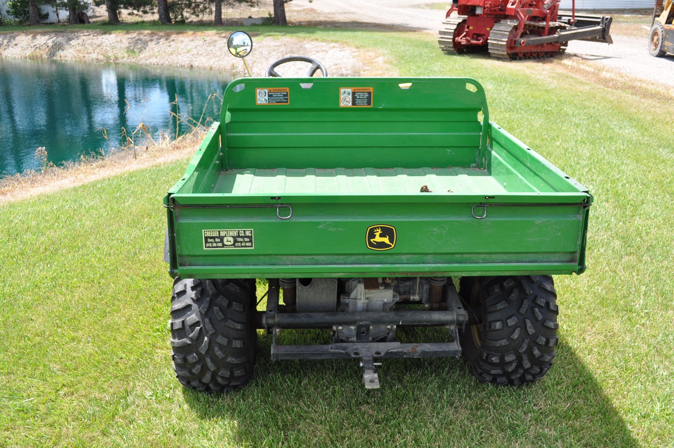 John Deere Gator Hpx 4x4 Manual Dump Bed 225 Hrsclose Farmsbellevue Ohio 419 217 2169