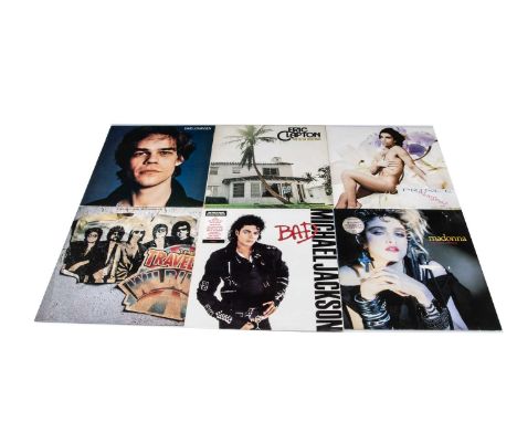 LP Records, approximately one hundred and sixty albums of various genres with artists including Madonna, Michael Jackson, Eri