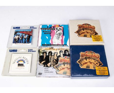 Traveling Wilburys CDs / Box Sets, five Box Sets, an album and six CD Singles comprising The Traveling Wilburys Collection (3