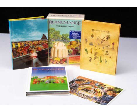 Blancmange CD Box Set, The Blanc Tapes - Nine CD Box Set released 2017 on Edsel (BLANCBOX01X) - comprising Three CD Sets for 