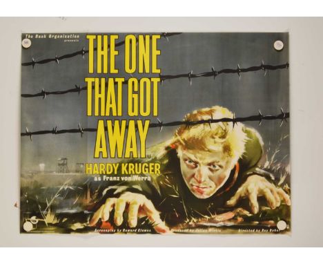 The One That Got Away (1957) Quad Posters, ten copies of the UK Quad poster for this little known WWII Drama with striking ar