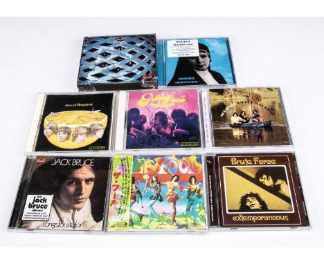 CD Albums, approximately one hundred and forty albums of various genres with artists including Grapefruit, The Fool, Mortimer