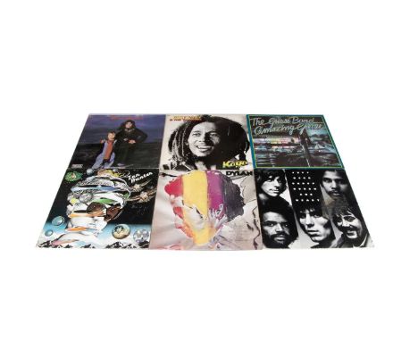 LP Records, approximately eighty albums of various genres with artists including Bob Dylan, Jeff Beck, Ian Hunter, Van Morris