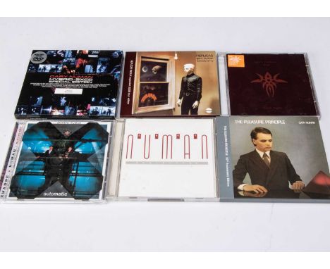 Gary Numan CDs, approximately forty CDs by Gary Numan with titles including Hybrid (Special Edition), Replicas Redux, Dark Li