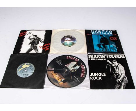 Shakin Stevens 7" Singles, approximately one hundred singles by Shakin Stevens including Demos, Picture Discs and Special Edi