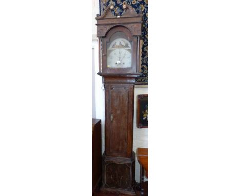 Oak longcase clock by John Pitt of Tetbury (No weights or pendulum) Unfortunately we cannot do condition reports for this sal