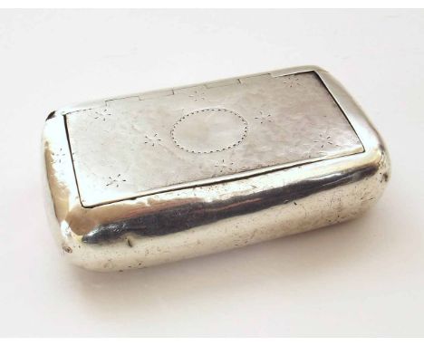 1808 Birmingham silver snuff box Unfortunately we cannot do condition reports for this sale.