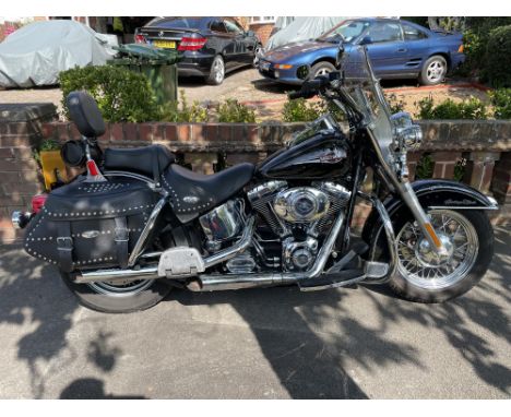 One owner from new and only 6,000 miles.Very original example of this popular touring HarleyOne owner from new and circa 6,00