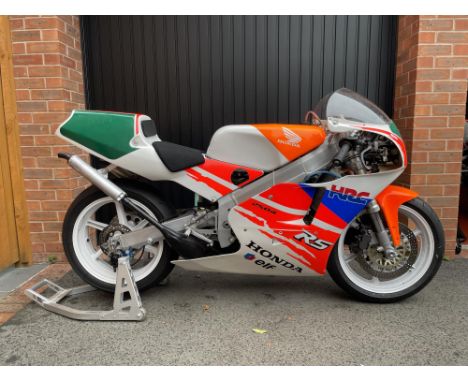 1992 RS 250R. Rare model only made for 1 year with upside-down forks.Bike was originally raced in Japan and was well looked a