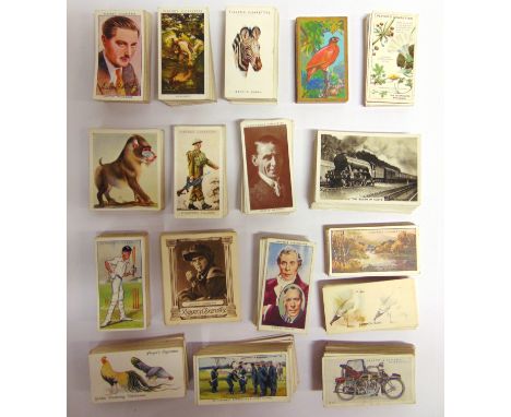 CIGARETTE CARDS - SEVENTEEN SETS  comprising Player, 'Cricketers, Caricatures by 'R.I.P.'', 1926 (50/50); Player, 'Poultry', 