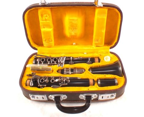 A Chinese cased clarinet