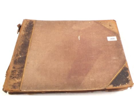 A book of Victorian sepia photographs of old master paintings